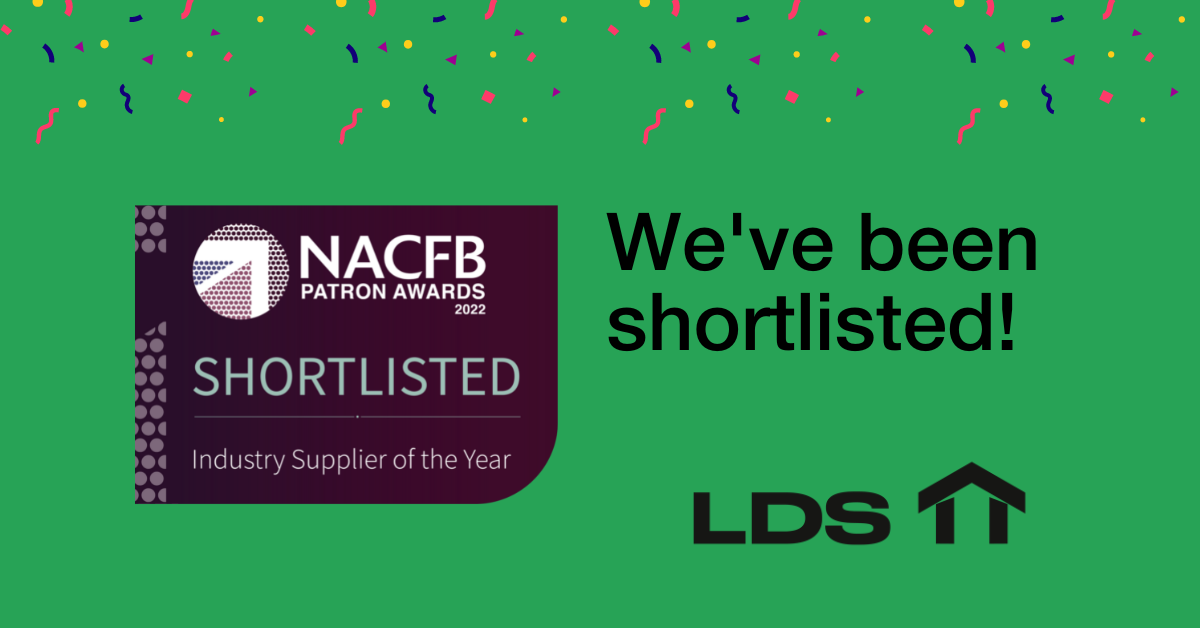 LDS shortlisted for NACFB’s 2022 Patron Awards
